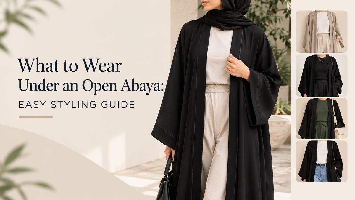 What to Wear Under an Open Abaya: Easy Styling Guide